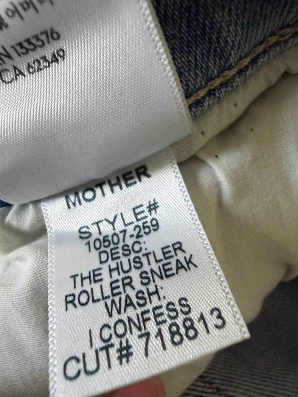 MOTHER The Hustler Roller Sneak in I Confess - Picture 12 of 13